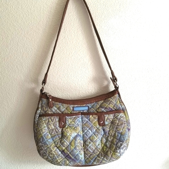 Longaberger Homestead Quilted Shoulder Handbag - Picture 1 of 7